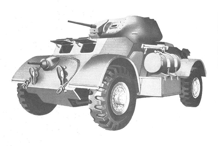 Staghound Armoured Car