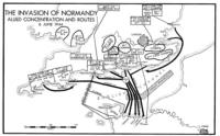 D-Day Normandy Map